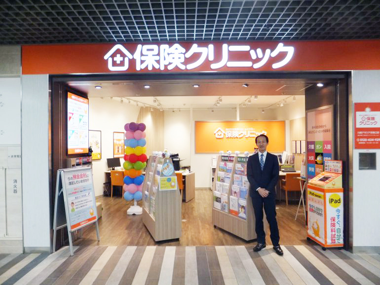 川崎アゼリア京急口店と袖山 雷太さん