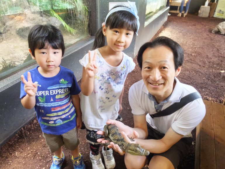 川崎アゼリア京急口店袖山 雷太さん家族
