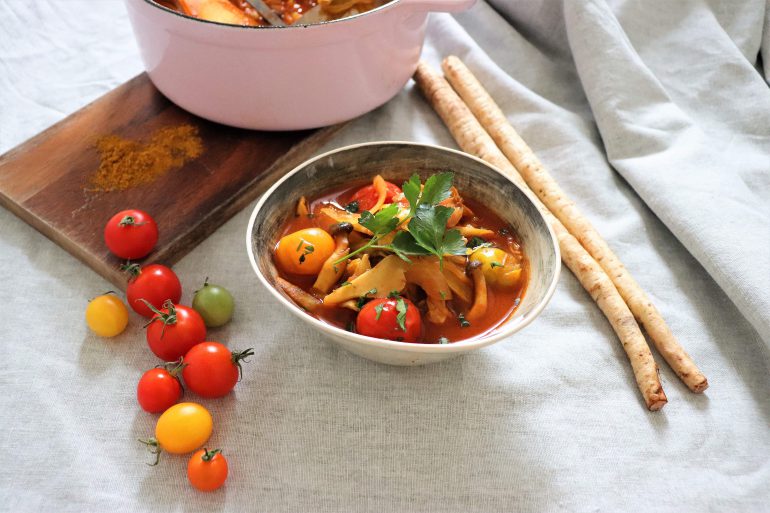 トマトスープカレーの作り方